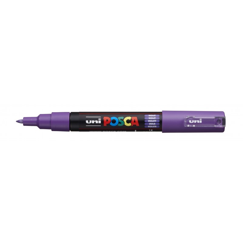 rotulador posca punta cónica pc 1mc violeta