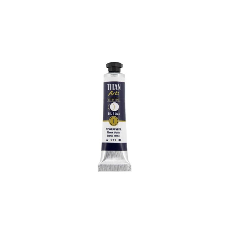 Óleo Extra Fino Titan tubo 20 ml (01) Blanco Titanio