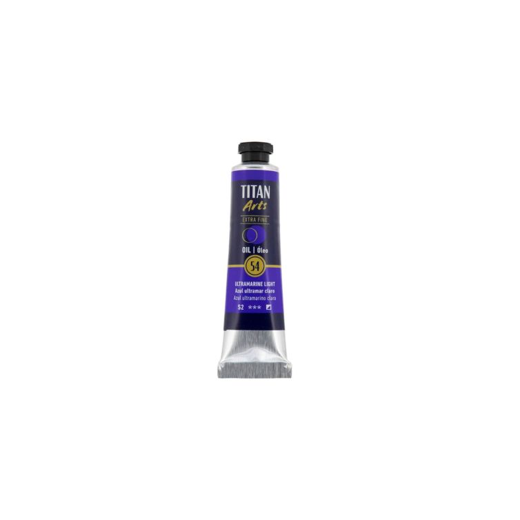Óleo Extra Fino Titan tubo 20 ml (54) Azul Ultramar Claro