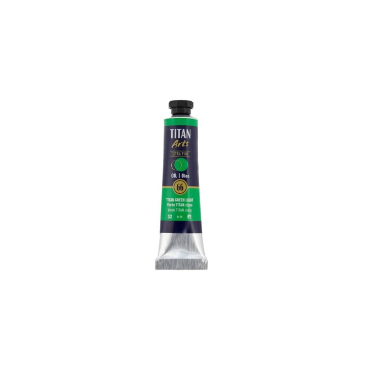 Óleo Extra Fino Titan tubo 20 ml (66) Verde Titan Claro
