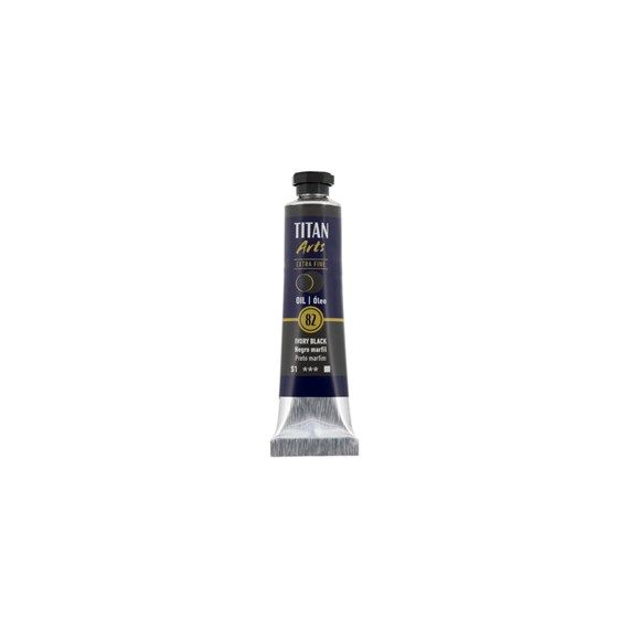 Óleo extra fino titan tubo 20 ml (82) negro marfil
