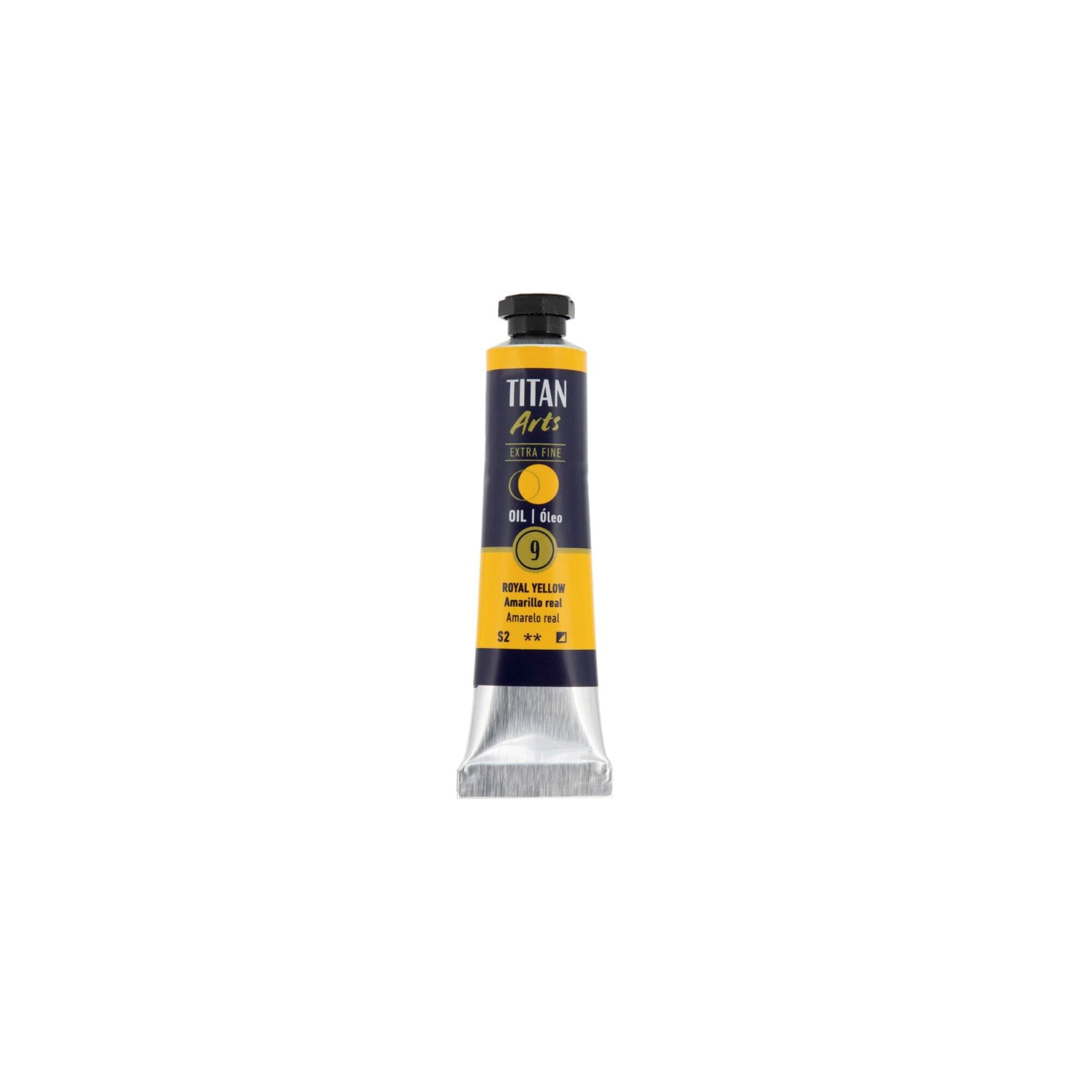 Óleo extra fino titan tubo 20 ml (09) amarillo real