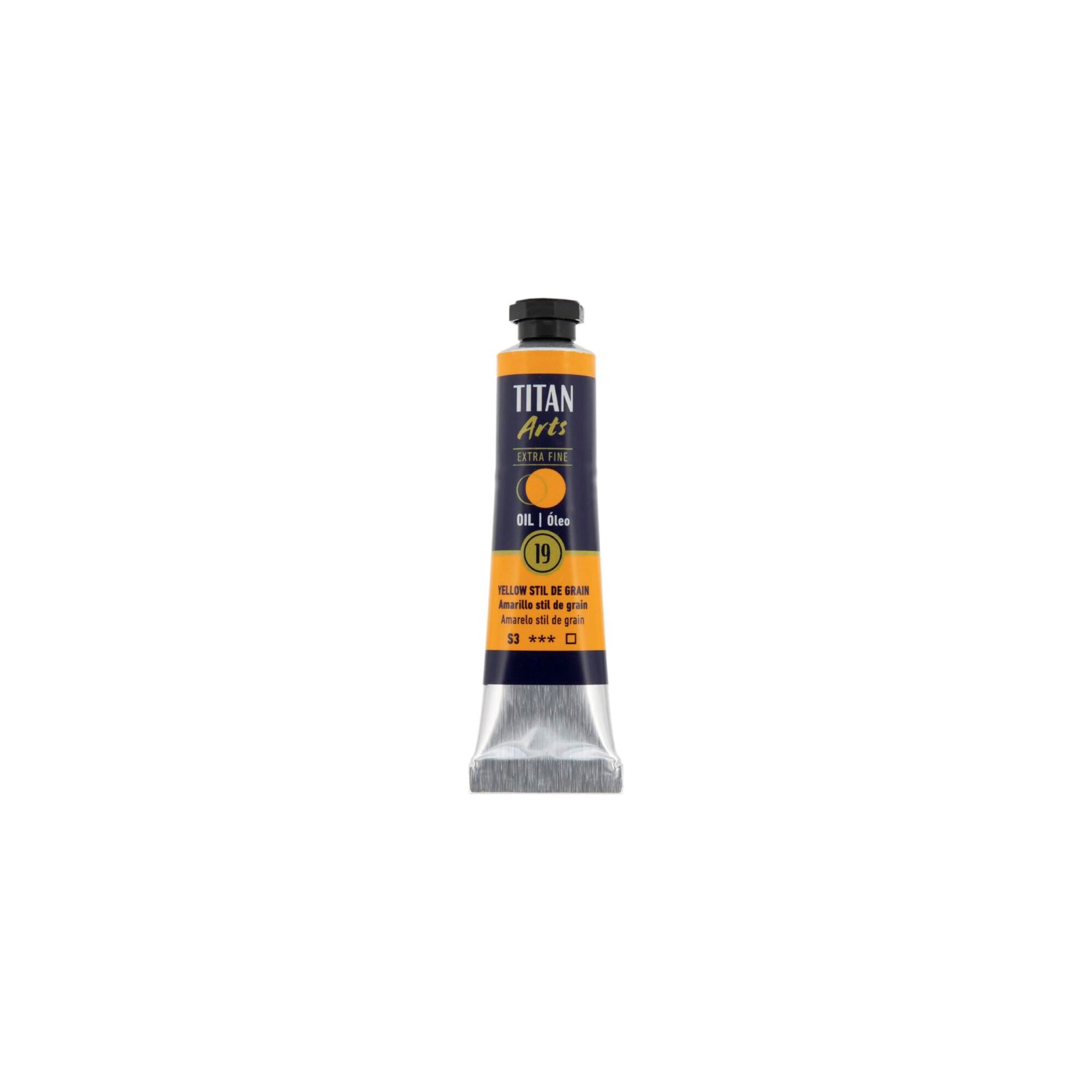Óleo extra fino titan tubo 20 ml (19) amarillo stil de grain
