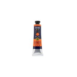 Óleo extra fino titan tubo 20 ml (30) amarillo titan naranja