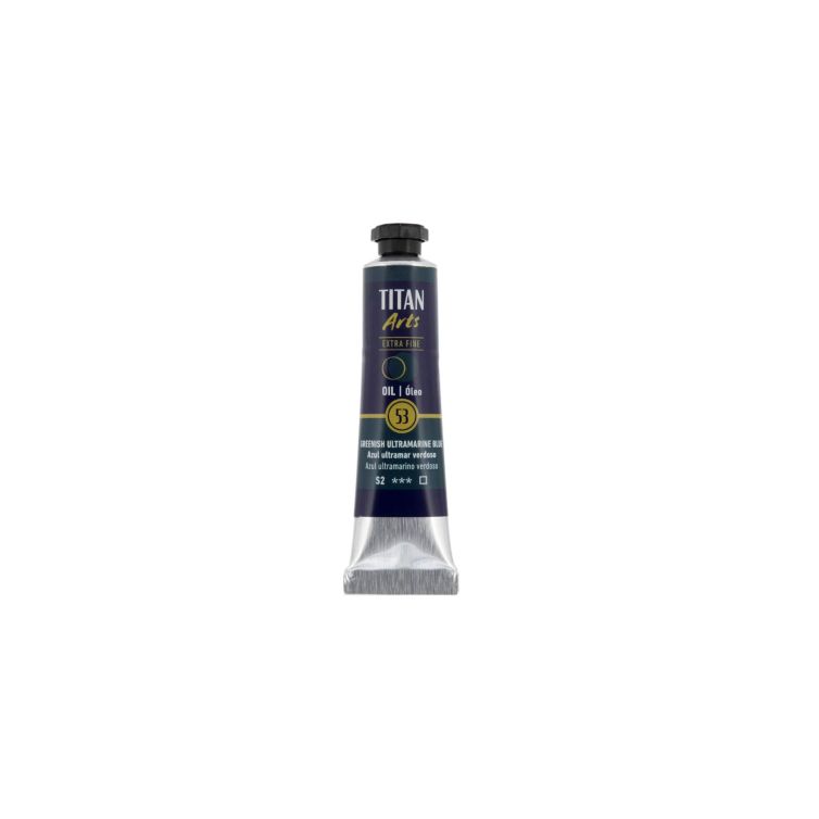 Óleo Extra Fino Titan tubo 20 ml (53) Azul Ultramar Verdoso
