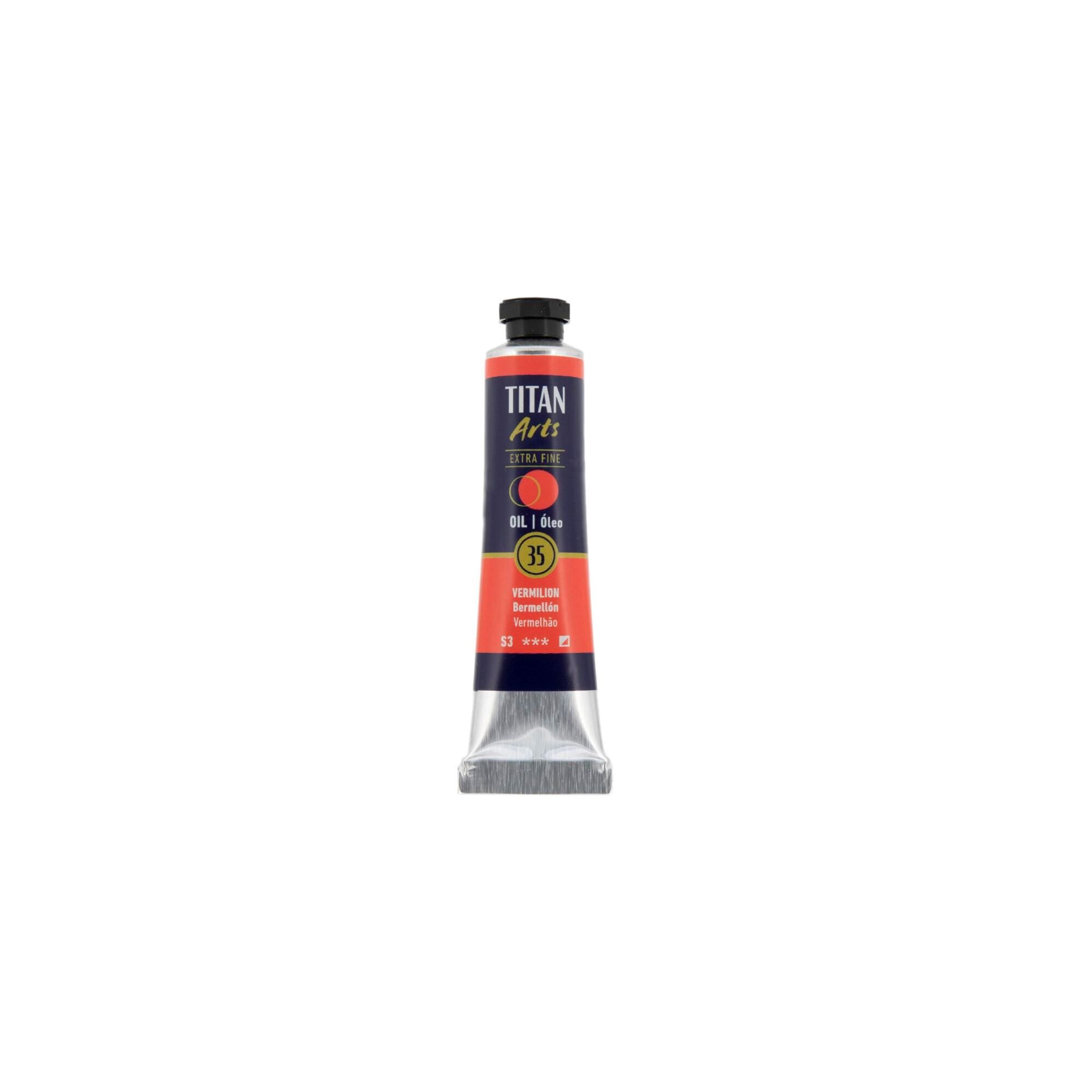 Óleo extra fino titan tubo 20 ml (35) bermellón