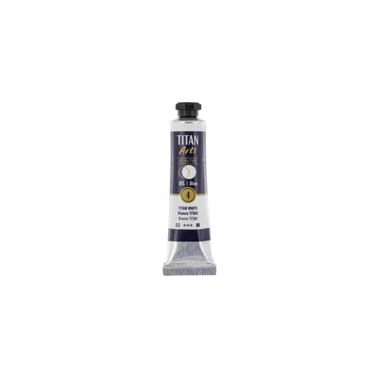 Óleo Extra Fino Titan tubo 20 ml (04) Blanco Titan