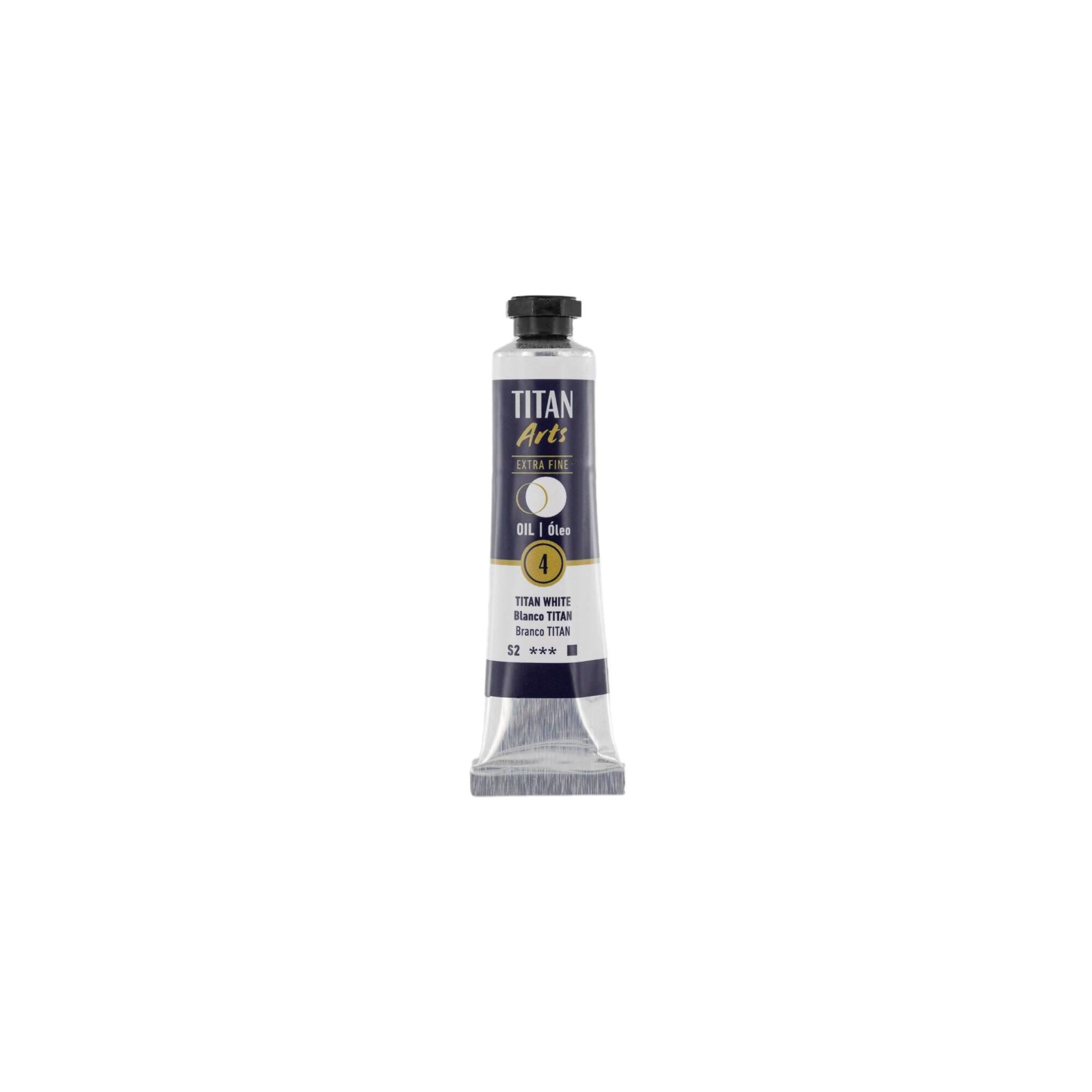 Óleo extra fino titan tubo 20 ml (04) blanco titan