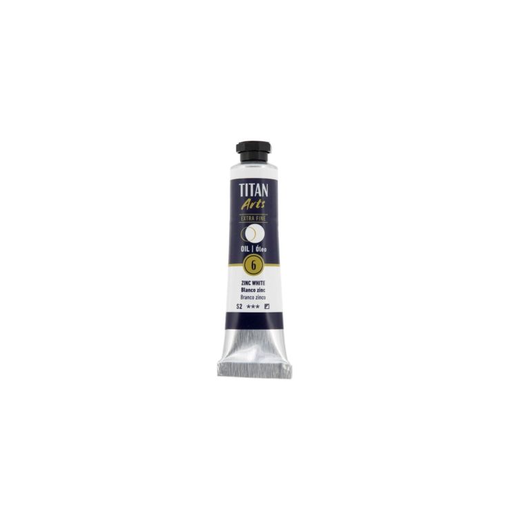 Óleo Extra Fino Titan tubo 20 ml (06) Blanco Zinc