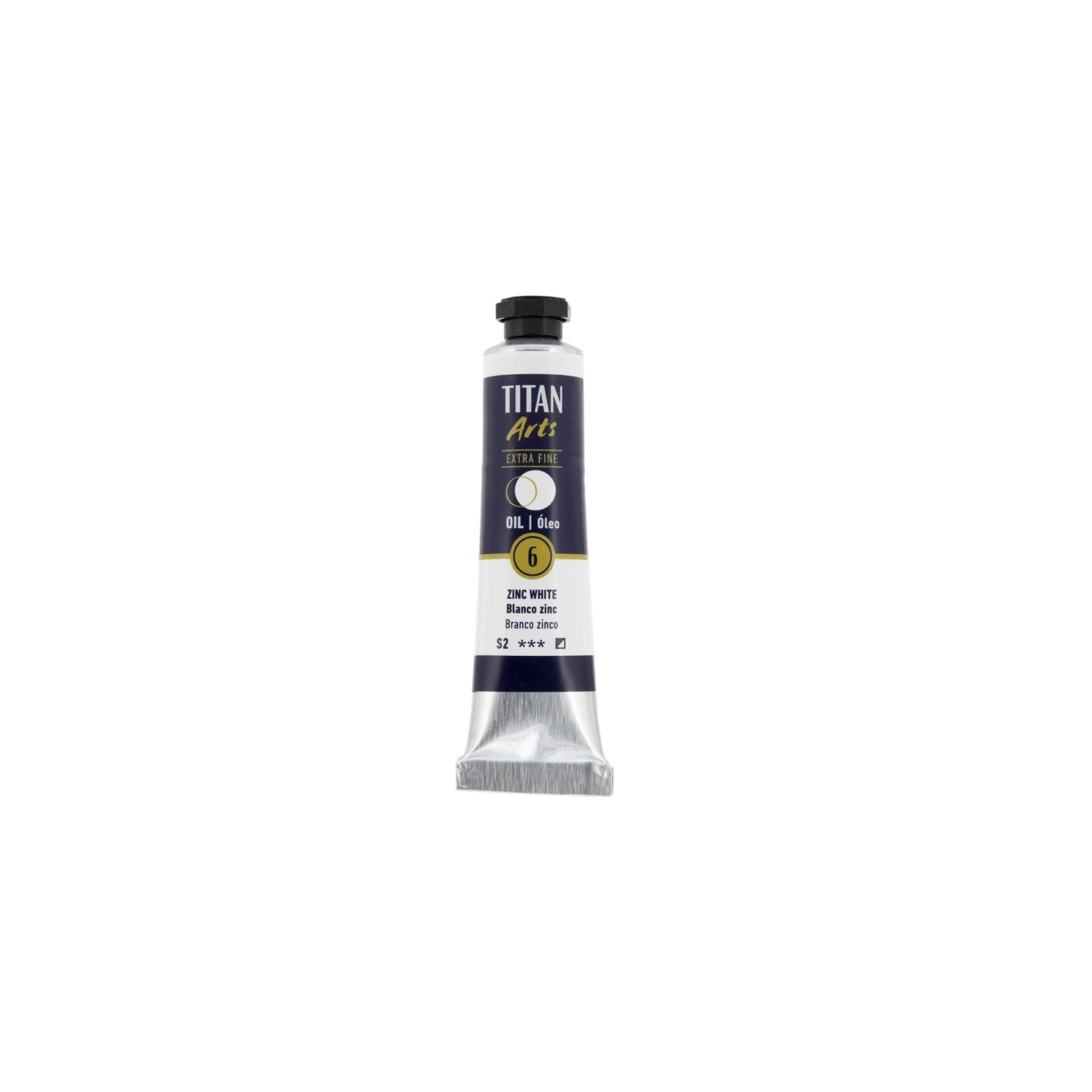 Óleo extra fino titan tubo 20 ml (06) blanco zinc