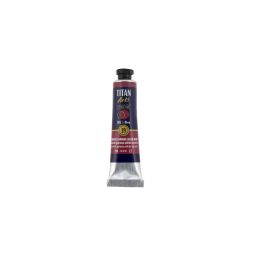 Óleo extra fino titan tubo 20 ml (39) carmín garanza sólido oscuro