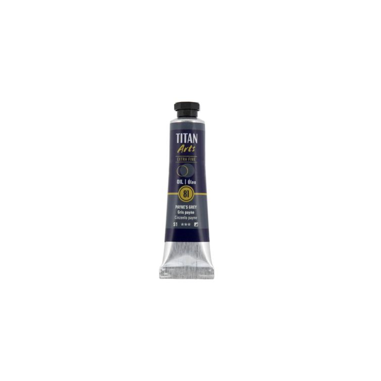 Óleo Extra Fino Titan tubo 20 ml (81) Gris Payne