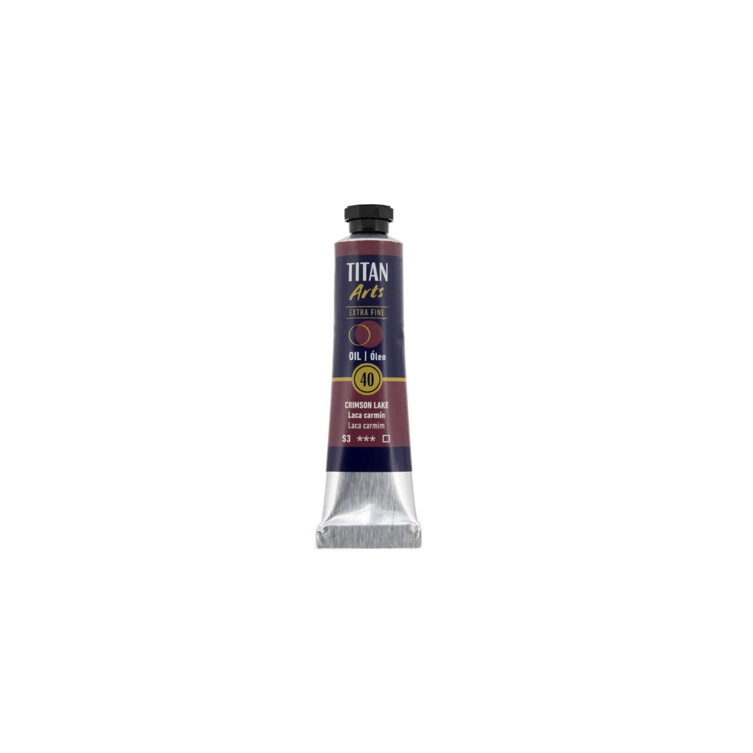 Óleo extra fino titan tubo 20 ml (40) laca carmín