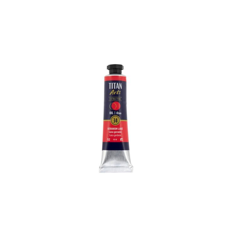 Óleo Extra Fino Titan tubo 20 ml (34) Laca Geranio