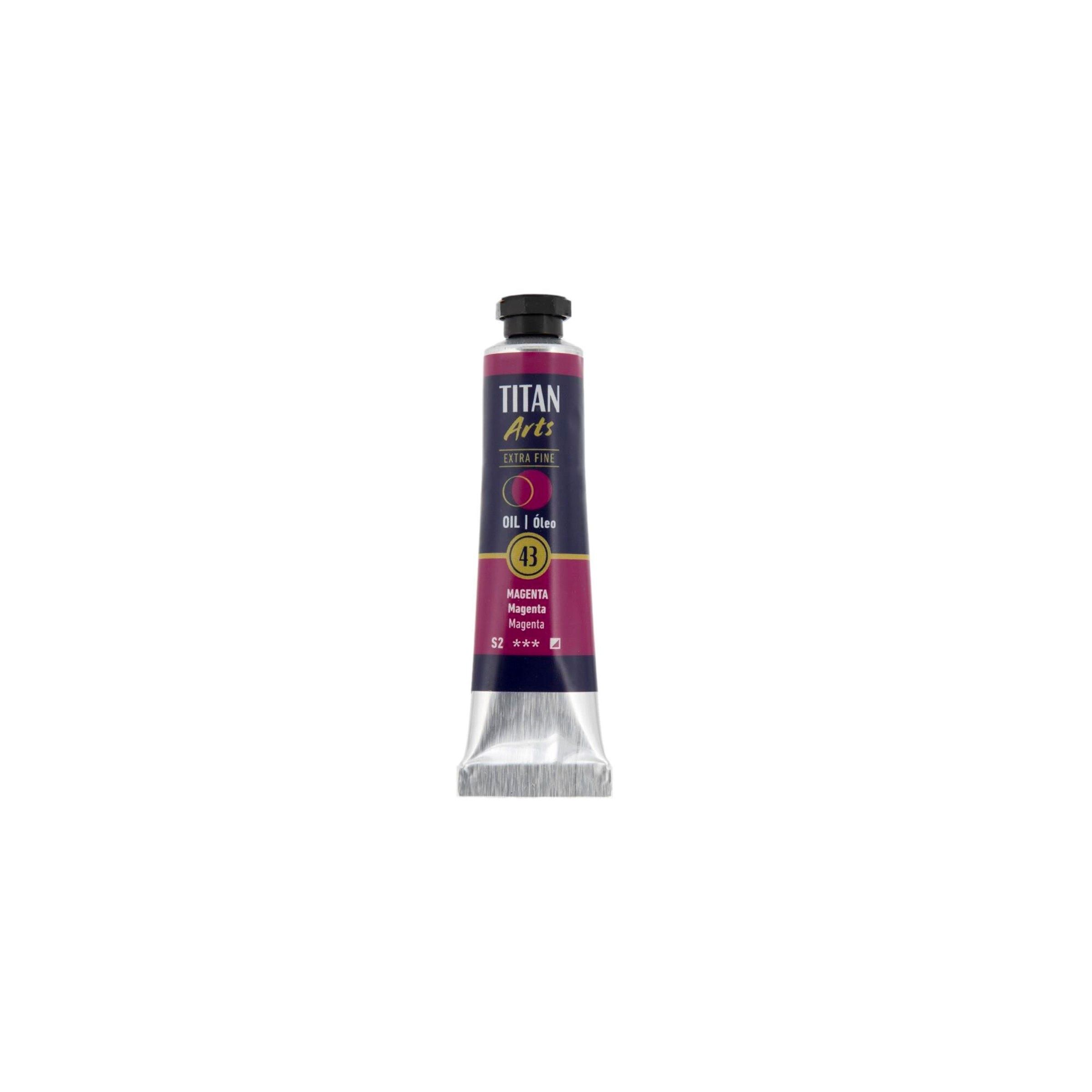 Óleo extra fino titan tubo 20 ml (43) magenta