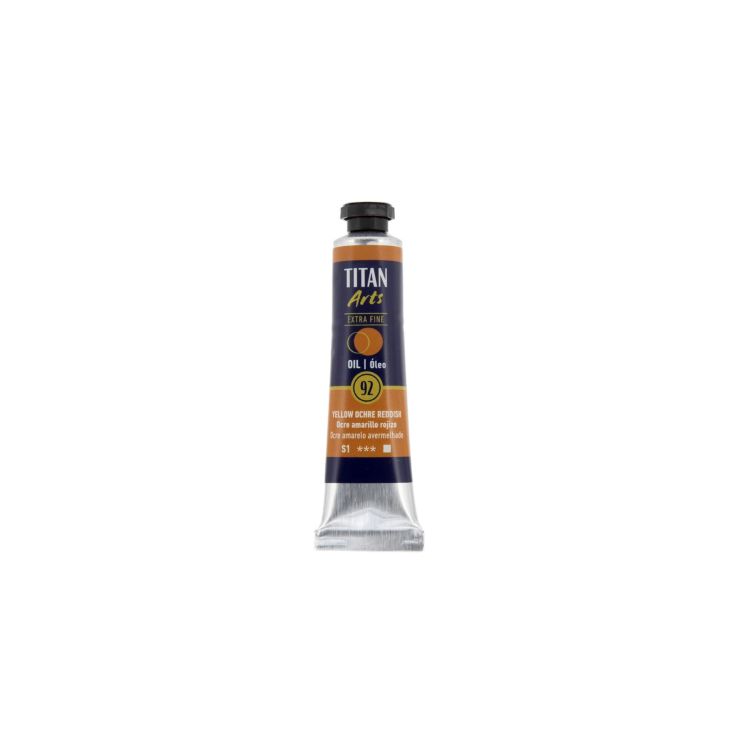 Óleo Extra Fino Titan tubo 20 ml (92) Ocre Amarillo Rojizo