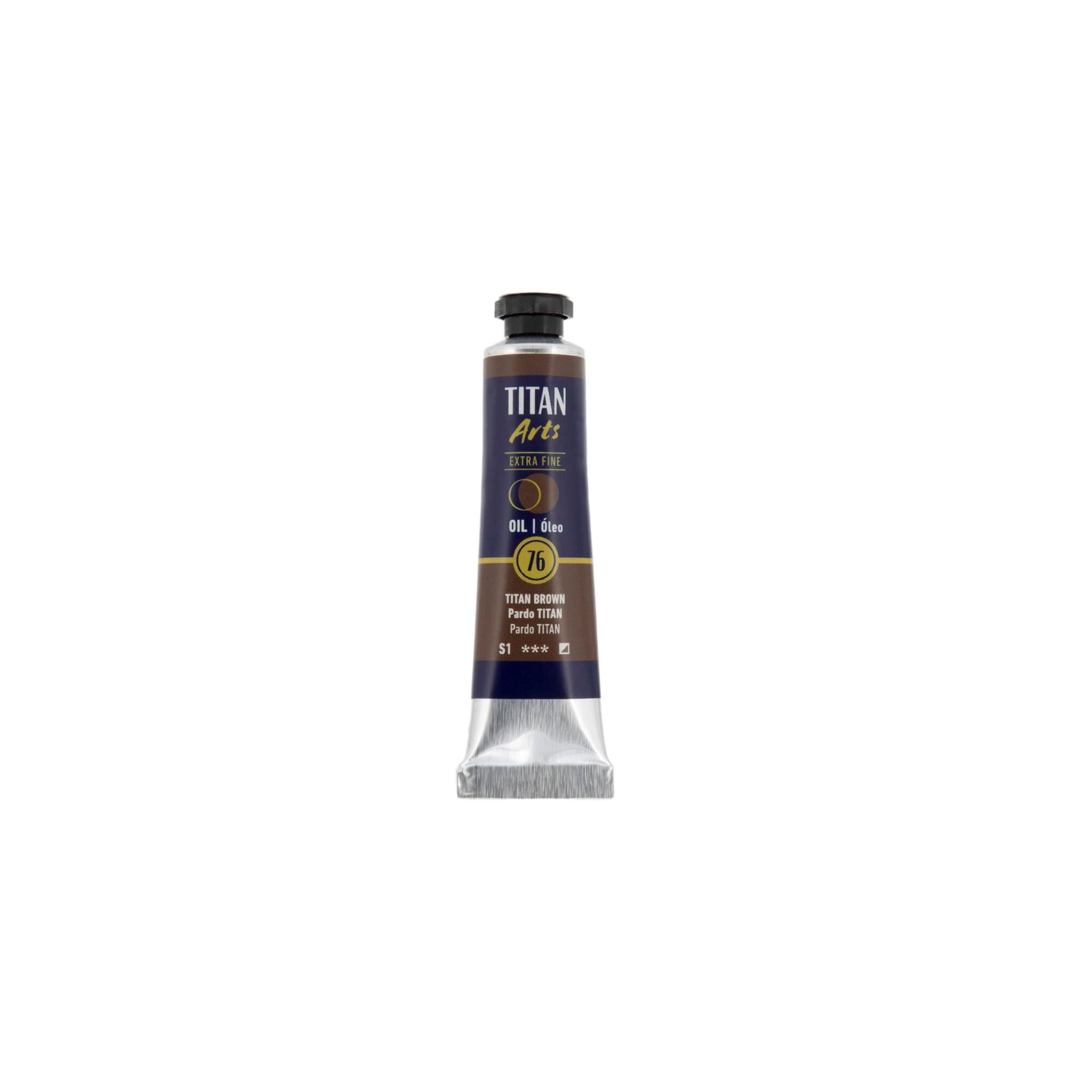 Óleo extra fino titan tubo 20 ml (76) pardo titan