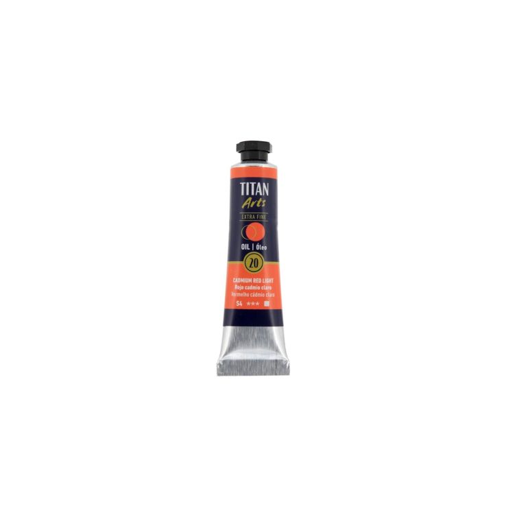 Óleo Extra Fino Titan tubo 20 ml (20) Rojo Cadmio Claro