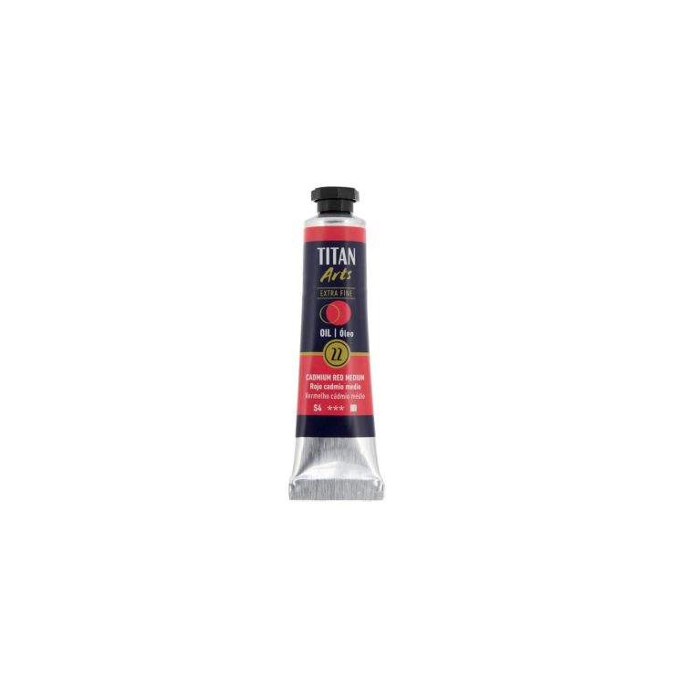 Óleo Extra Fino Titan tubo 20 ml (22) Rojo Cadmio Medio