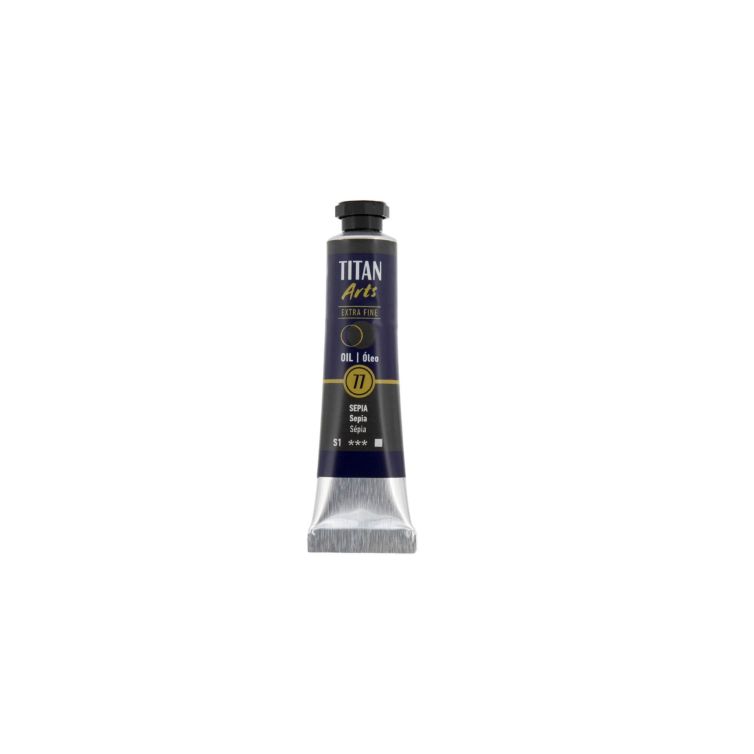 Óleo Extra Fino Titan tubo 20 ml (77) Sepia