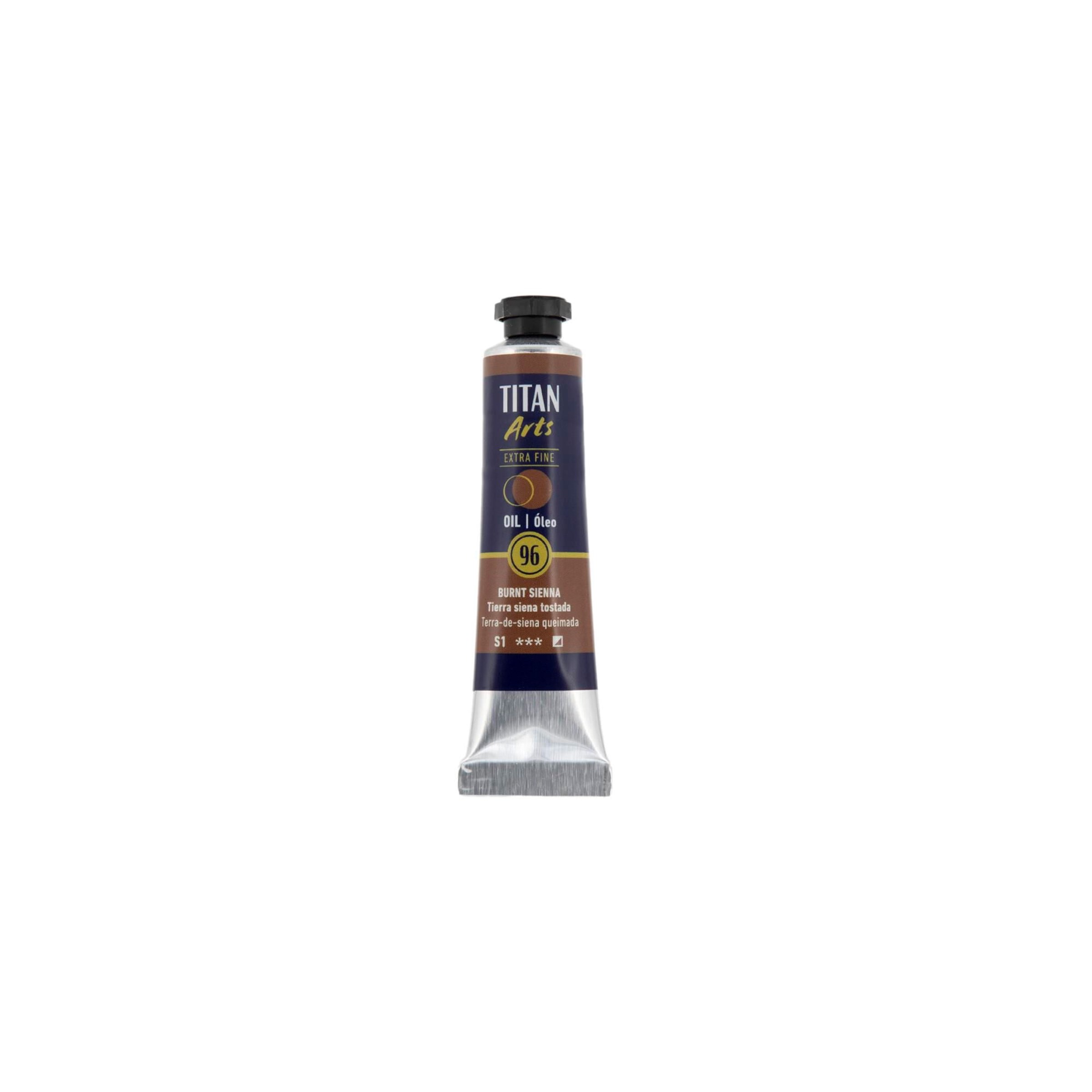 Óleo extra fino titan tubo 20 ml (96) tierra siena tostada