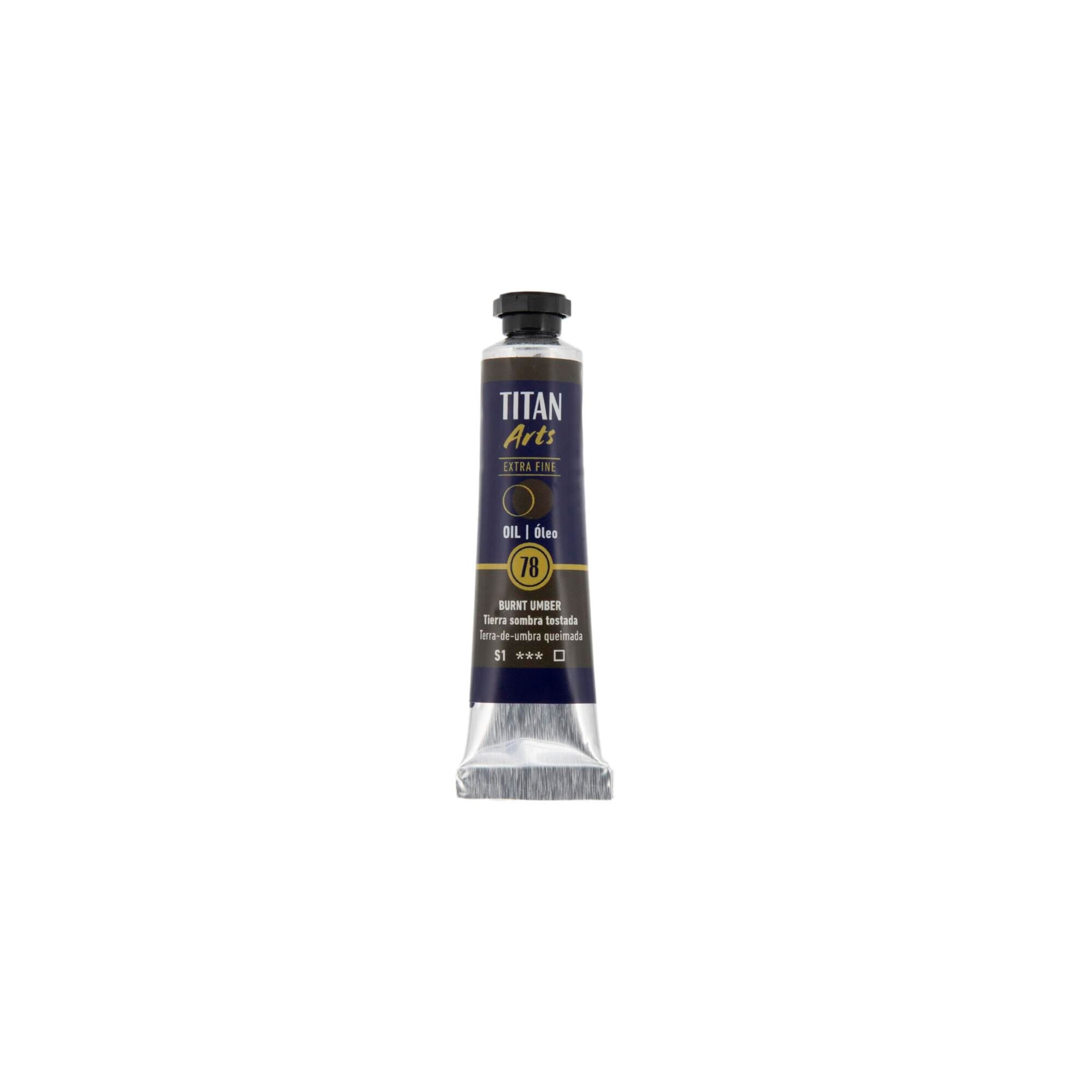 Óleo extra fino titan tubo 20 ml (78) tierra sombra tostada