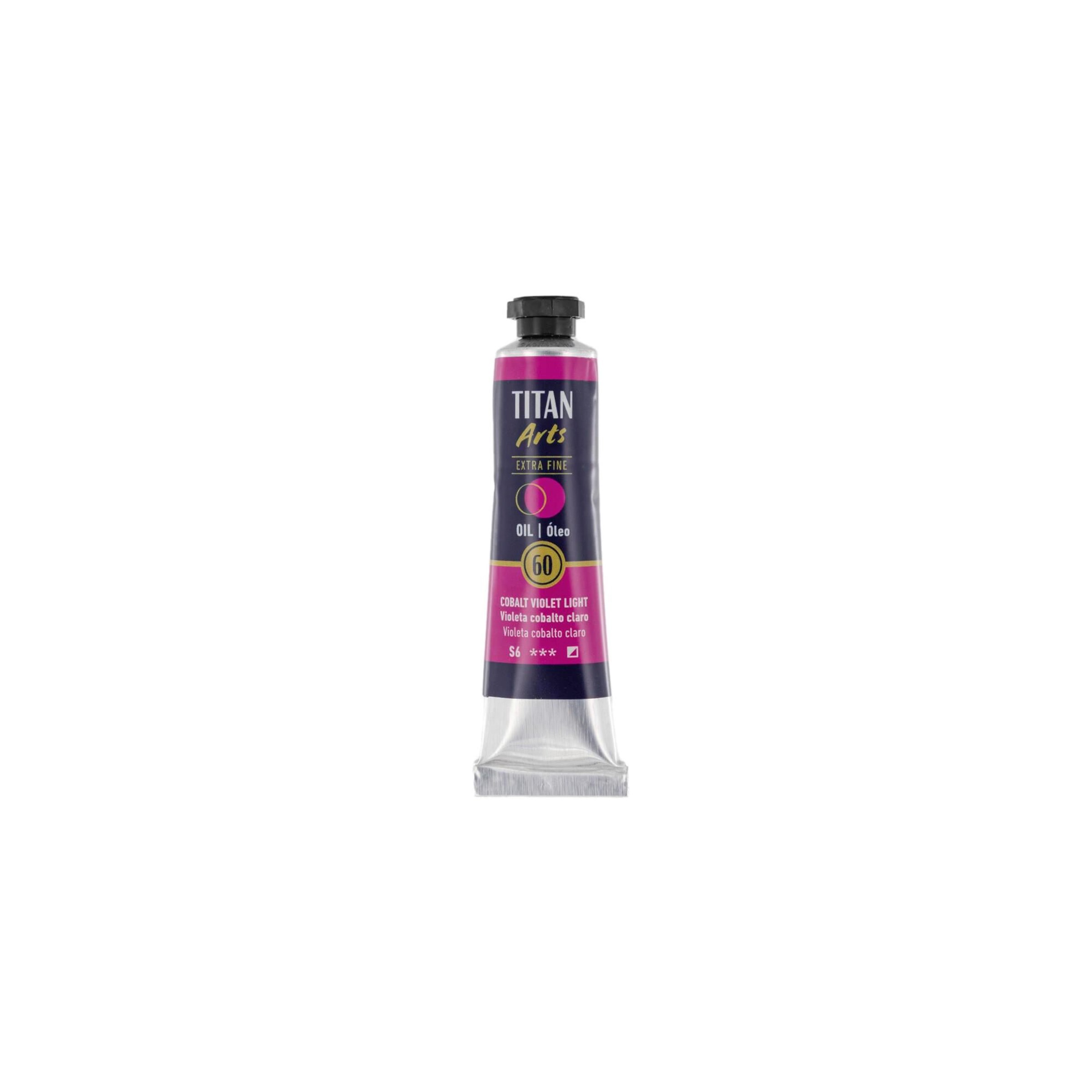 Óleo extra fino titan tubo 20 ml (60) violeta cobalto claro