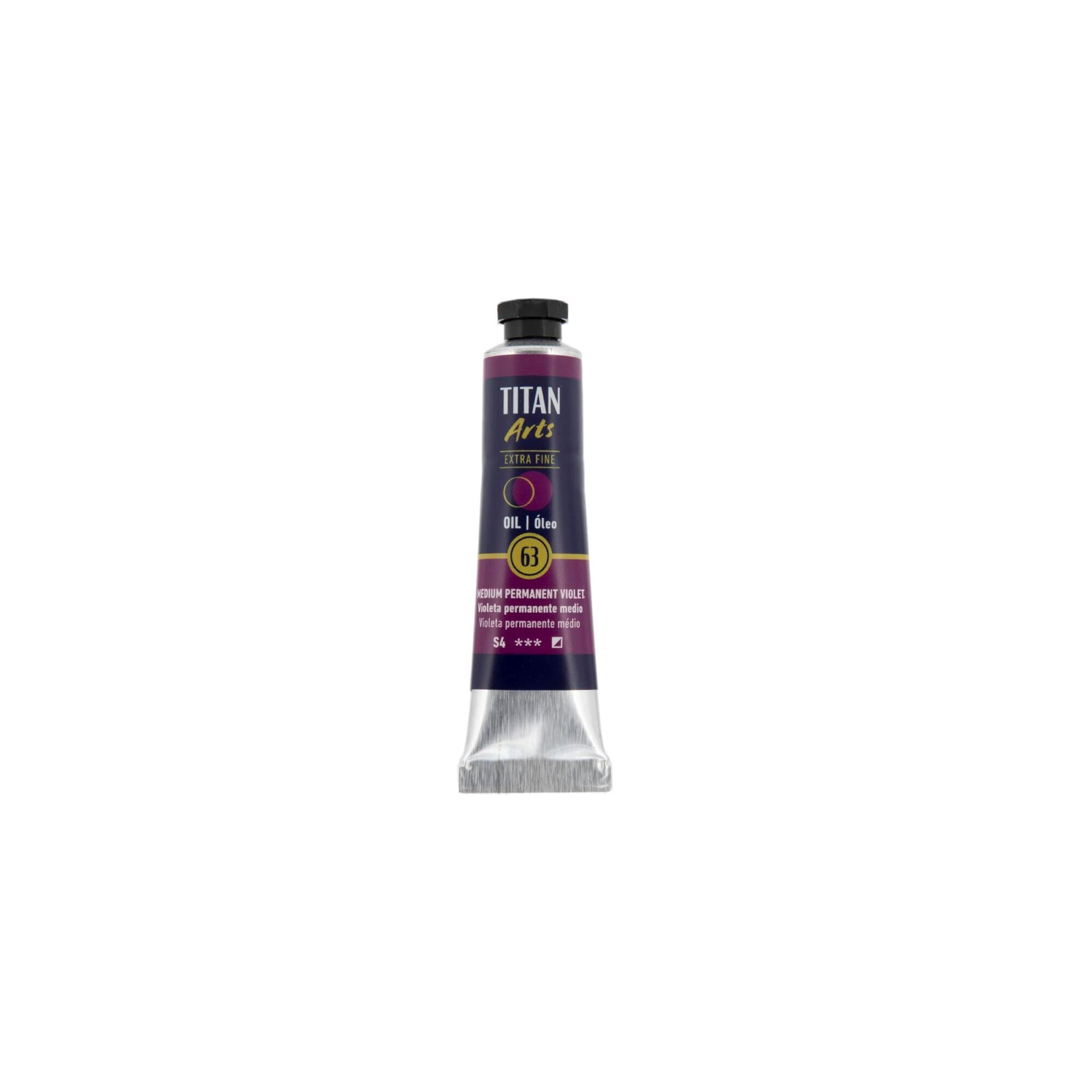 Óleo extra fino titan tubo 20 ml (63) violeta permanente medio