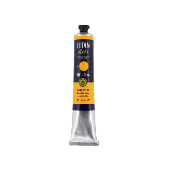 Óleo extra fino titan tubo 60 ml (25) amarillo indio