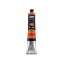 Óleo extra fino titan tubo 60 ml (30) amarillo titan naranja