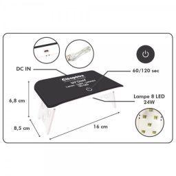 lámpara uv led para resina art. nr. lcc30 lamp