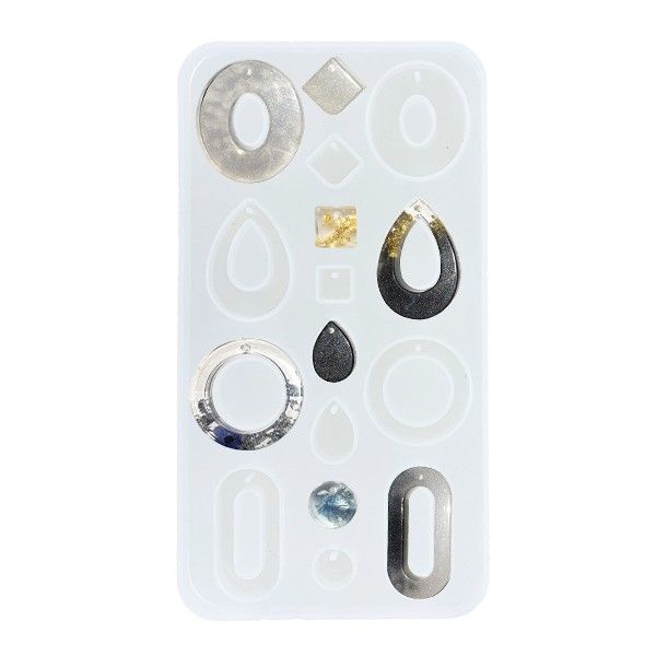 Molde de silicona multisoporte 16 pendientes Art.-Nr. LCC19-M2
