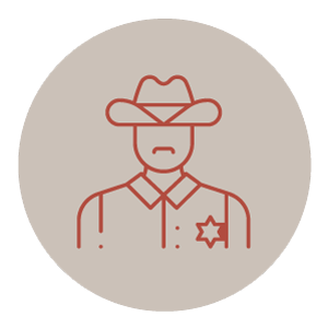 icono legal indian red