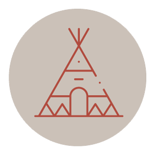 icono tienda indian red