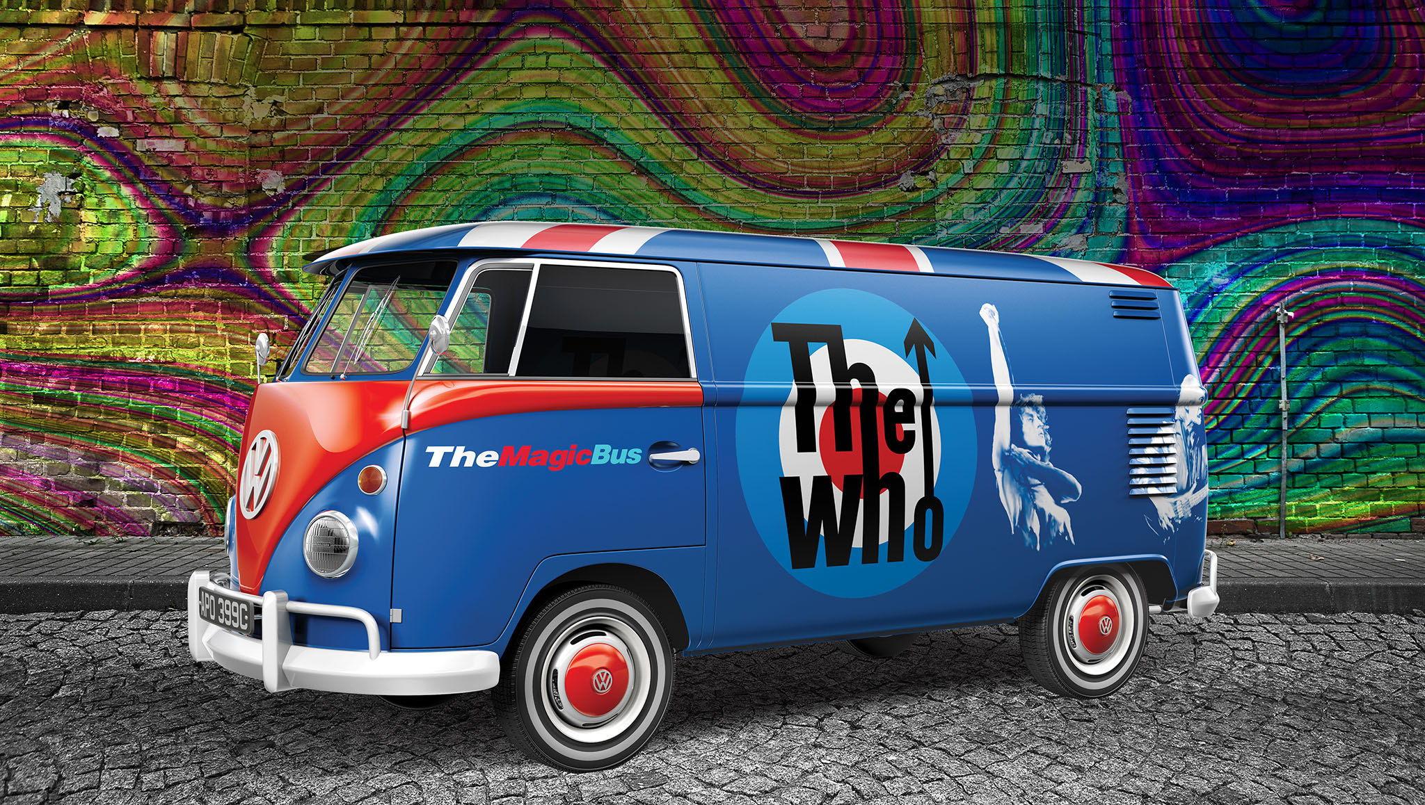 1:24 vw t1 "the who" limited edition art. nr. 05672