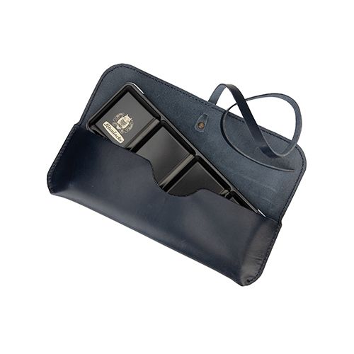schmincke caja de metal acuarelas horadam® en estuche de cuero art. nr. 74 641 097