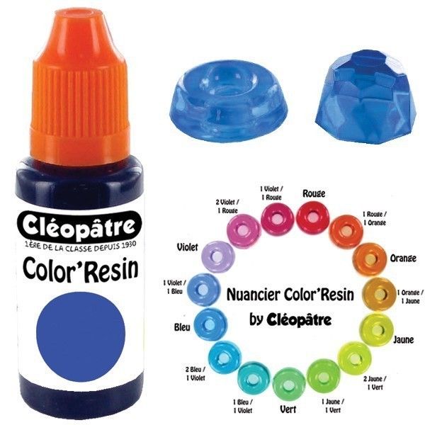 Colorante concentrado transparente para resina – Azul Art.-Nr. COL15-5