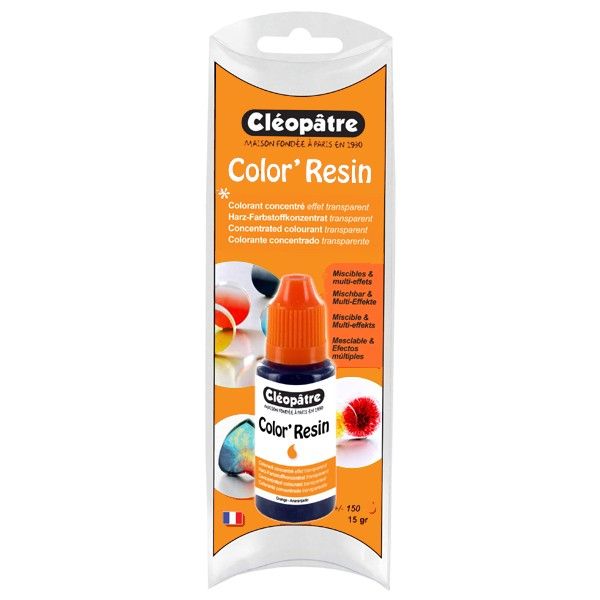 Colorante concentrado transparente para resina – Naranja Art.-Nr. COL15-15
