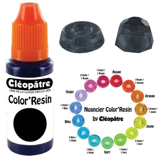 Colorante concentrado transparente para resina – Negro Art.-Nr. COL15-2