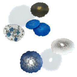 molde de silicona multisoporte 2 grandes geodas art. nr. lcc19 m3