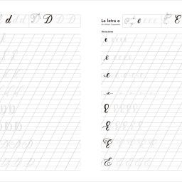 cuaderno de trabajo de caligrafía moderna art. nr. 203488