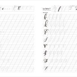 cuaderno de trabajo de caligrafía moderna art. nr. 203488