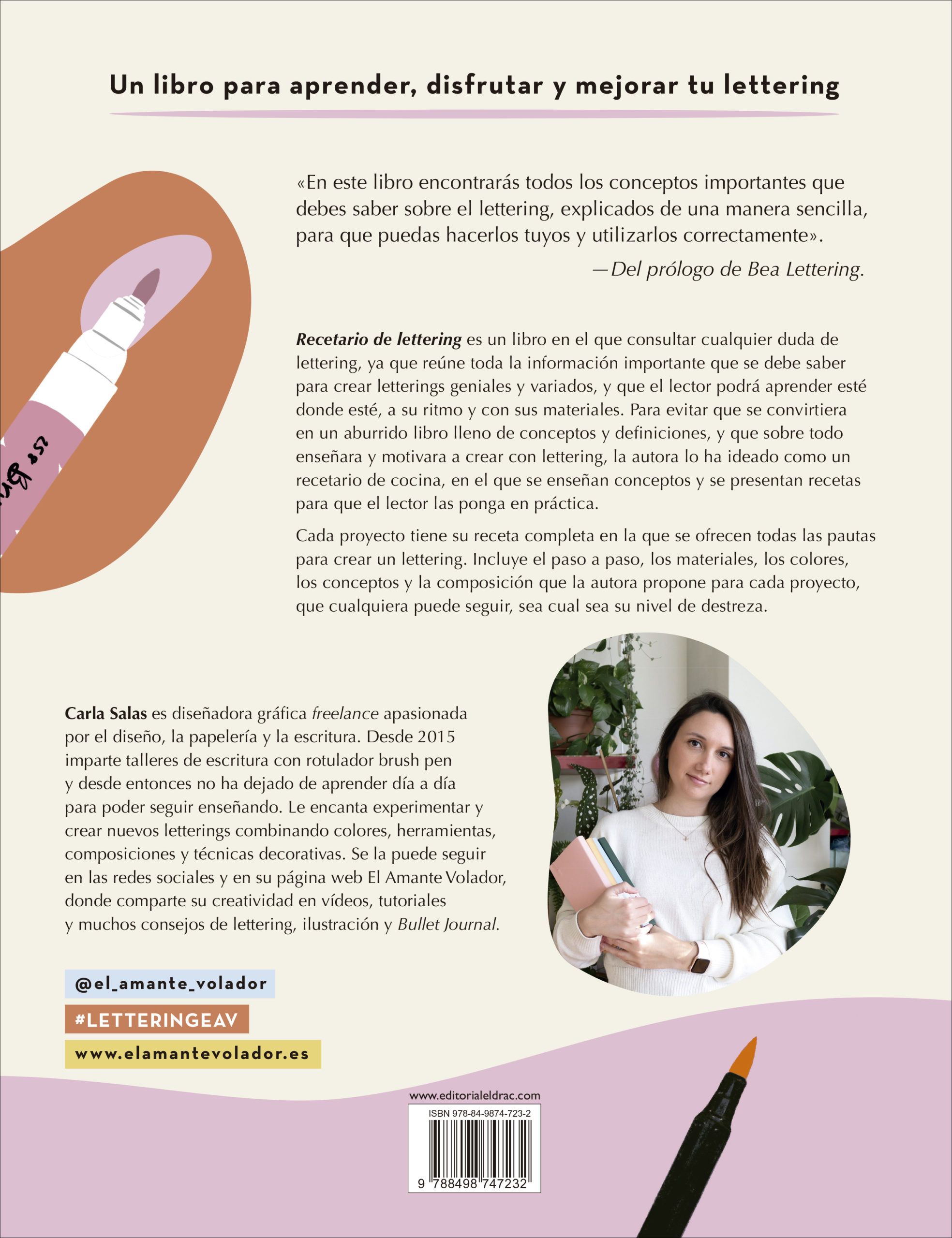 recetario de lettering art. nr. 203482
