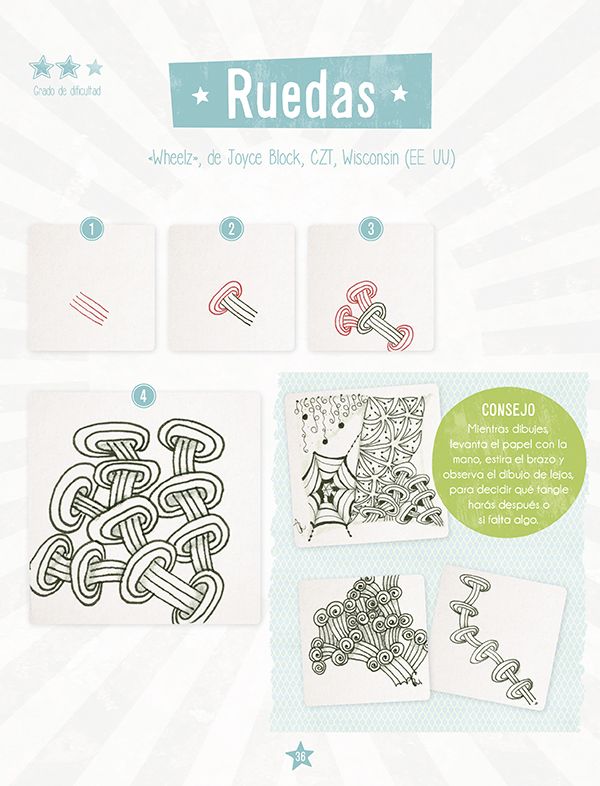 zentangle para niños art. nr. 203364