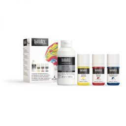 liquitex iridescent pouring medium set art. nr. 3699381
