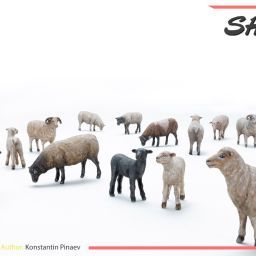 1:35 sheep art. nr. 38042