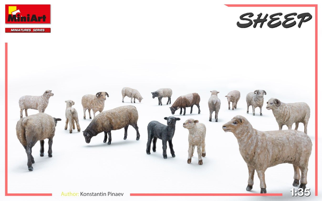 1:35 sheep art. nr. 38042