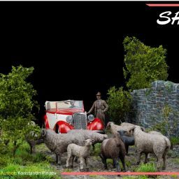 1:35 sheep art. nr. 38042