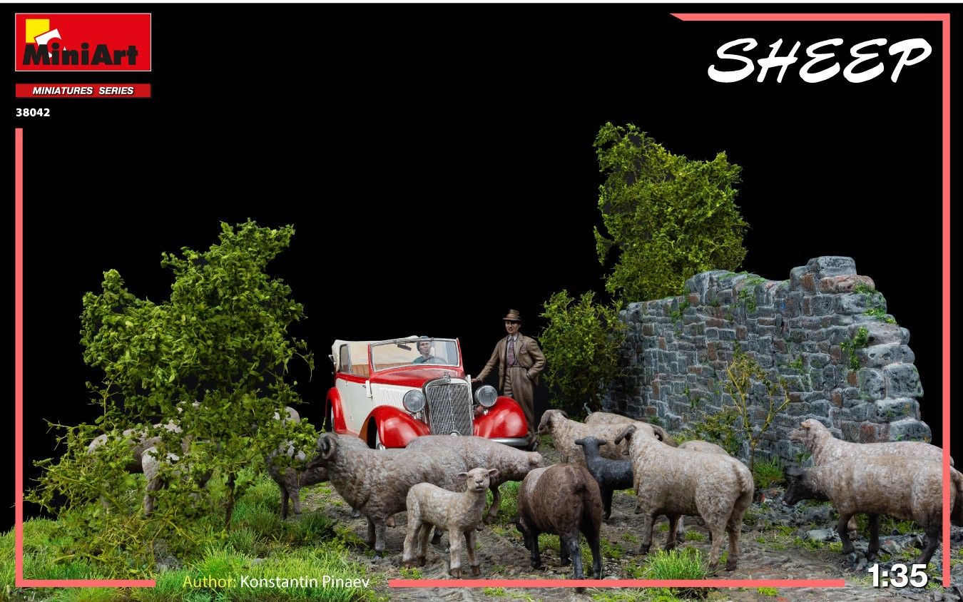 1:35 sheep art. nr. 38042