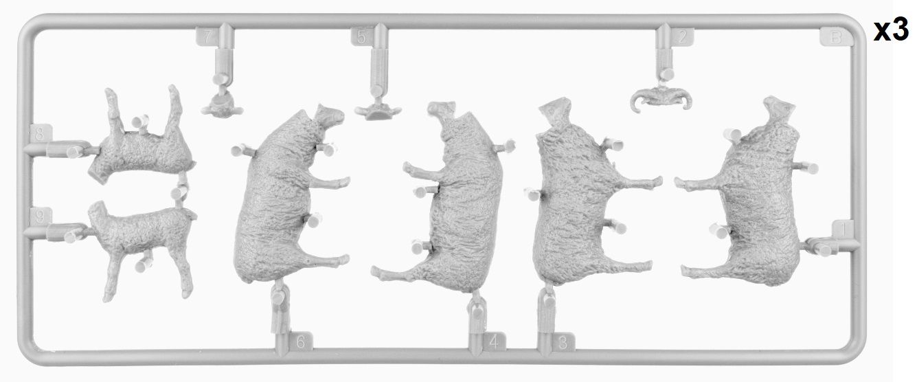 1:35 sheep art. nr. 38042